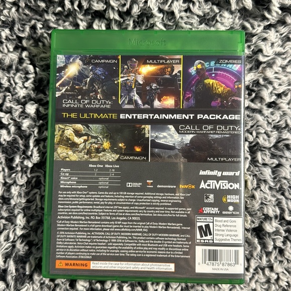 "Call of Duty" Infinite Warfare Xbox One Game" - Picture 2 of 4
